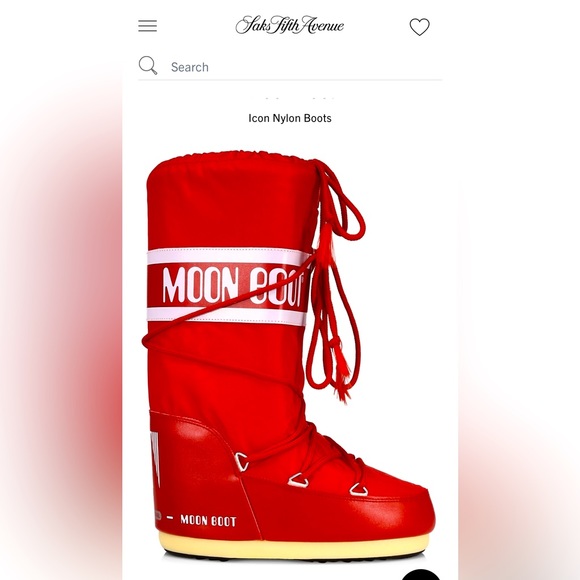Moon Boot Shoes Red Moon Boots Poshmark